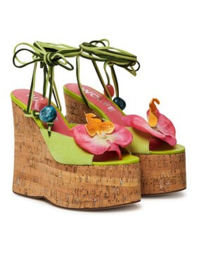 Naked Wolfe Sandały Sunflower Zielony