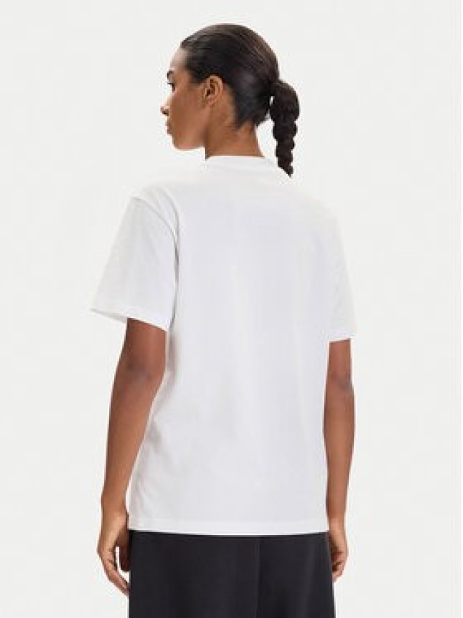 adidas T-Shirt Holiday Metallic Graphic JM4427 Biały Regular Fit