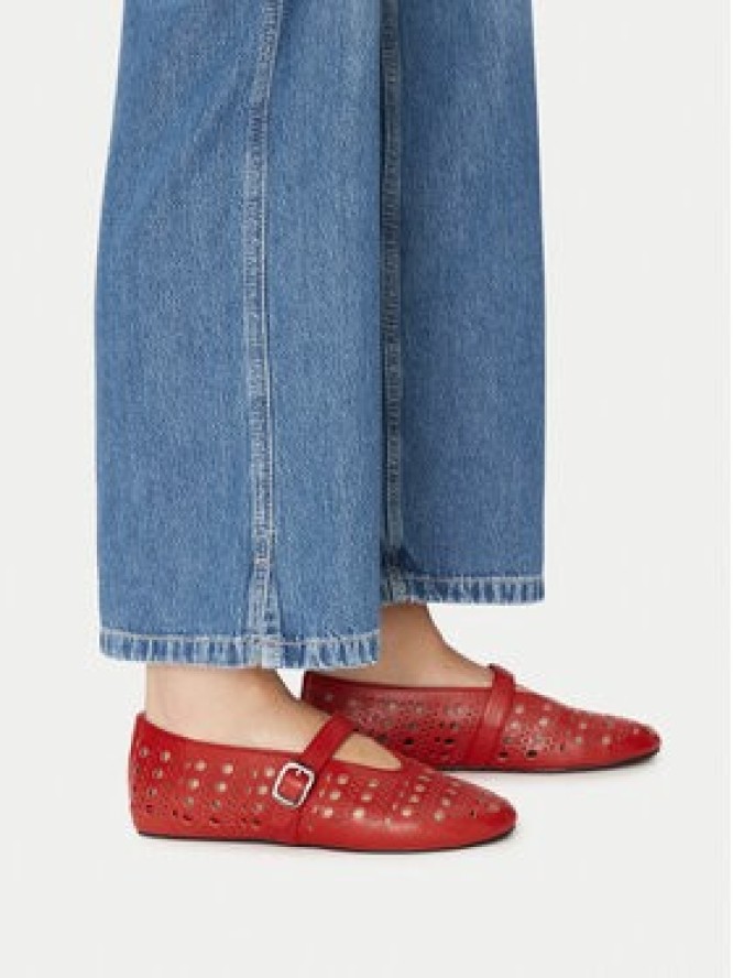 Badura Baleriny ELAN-SLT24067P-55 Czerwony