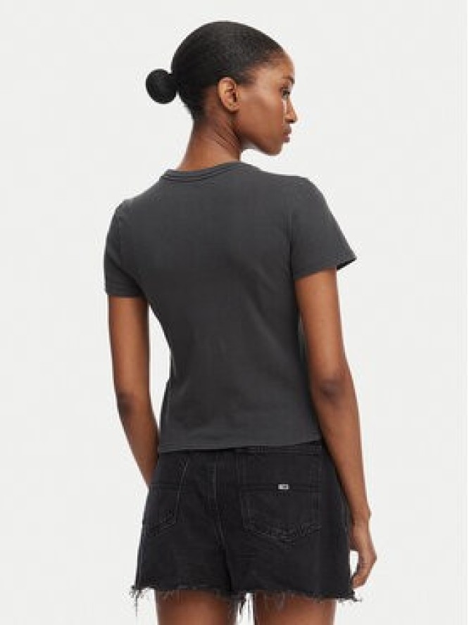 RVCA T-Shirt Forever 23B352509 Czarny Regular Fit