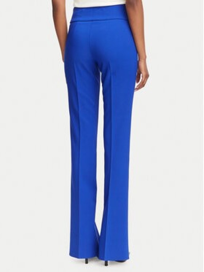 Rinascimento Spodnie materiałowe CFC0130140003 Niebieski Flare Fit