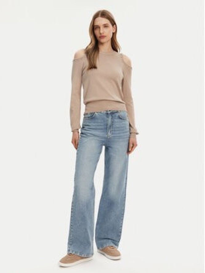 ONLY Sweter Gila 15339512 Beżowy Regular Fit