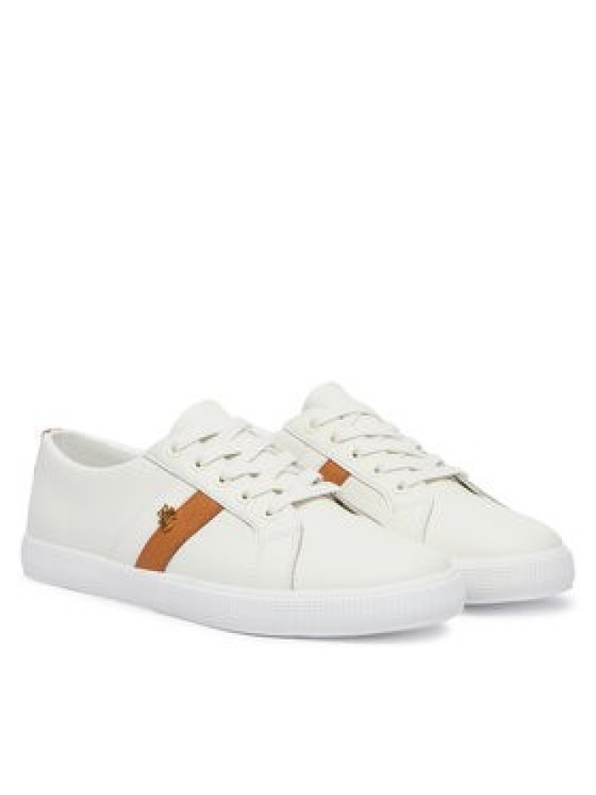 LAUREN RALPH LAUREN Sneakersy 802925365011 Biały