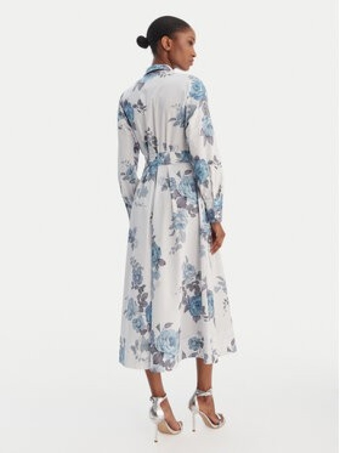 Marella Sukienka koszulowa Formica 2613221161 Błękitny Regular Fit