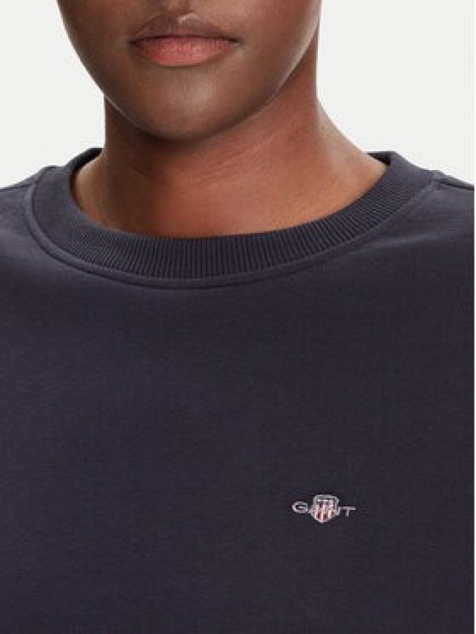 Gant Bluza Shield 4201414 Granatowy Relaxed Fit