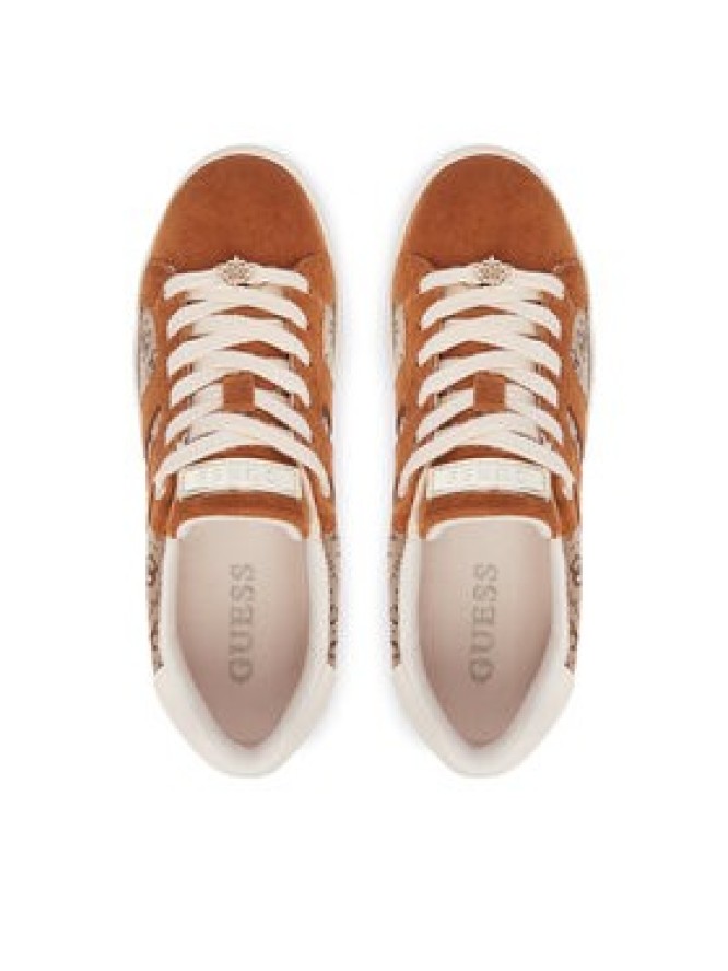 Guess Sneakersy FLTB2R FAL12 Brązowy