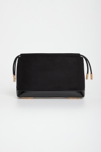 Torebka zamszowa do ręki ELISABETTA FRANCHI