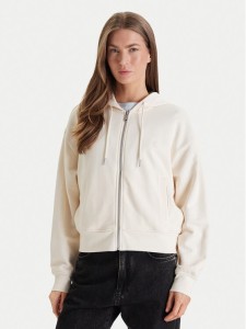 Calvin Klein Jeans Bluza Monogram LV047F208G Beżowy Relaxed Fit