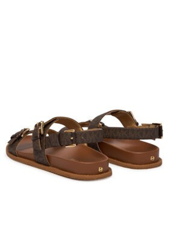 MICHAEL Michael Kors Sandały Nia Flat 40S6NIFS2B Brązowy