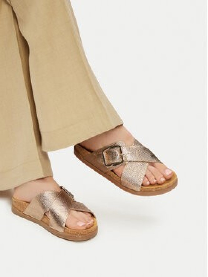 Lasocki Klapki ARC-BIERGE-19 Złoty