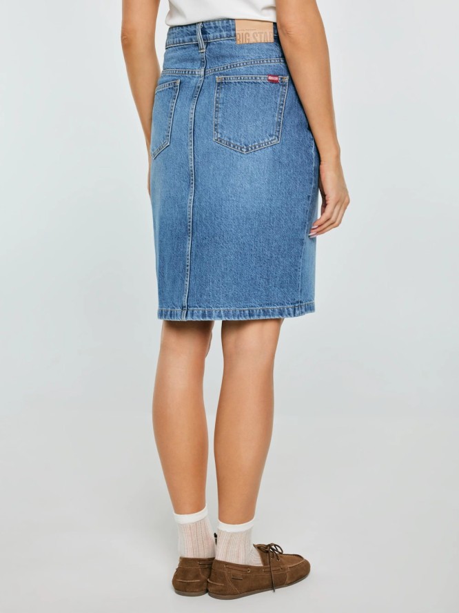 Spódnica damska jeansowa mini niebieska Zoe 462