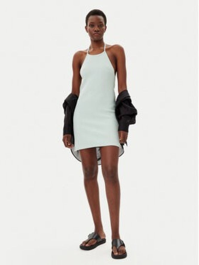 Calvin Klein Jeans Sukienka codzienna J20J225286 Niebieski Slim Fit