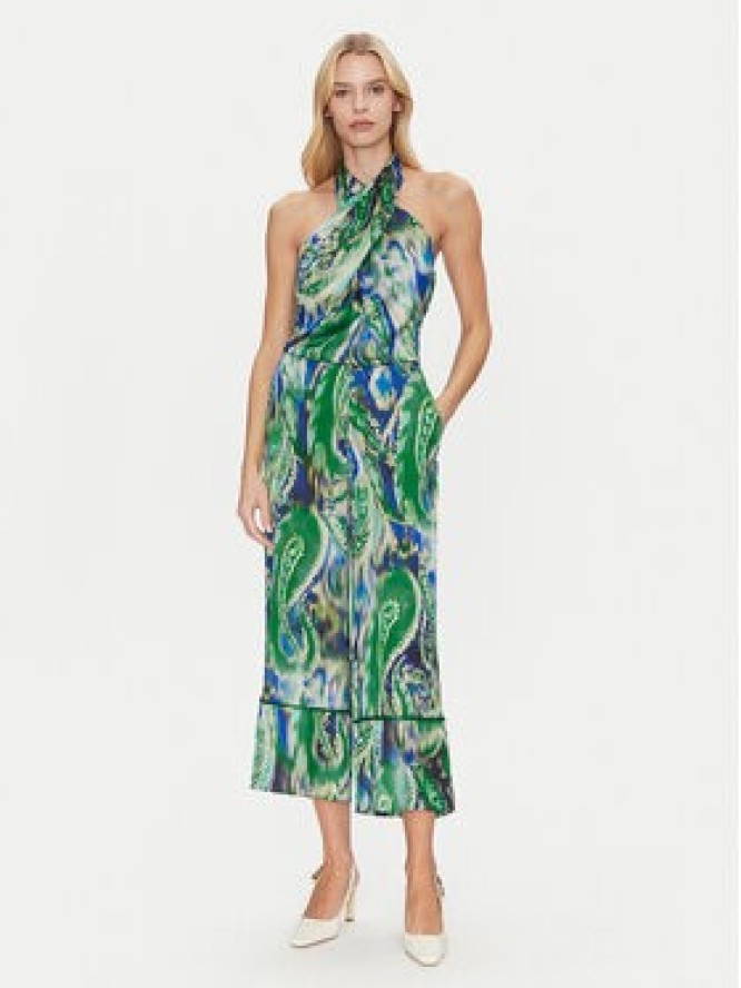 Simona Corsellini Bluzka P25CPTO01401 Zielony Slim Fit