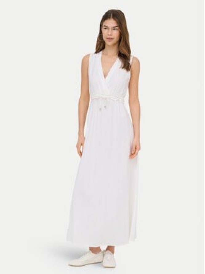 ONLY Sukienka letnia Goa 15363694 Biały Regular Fit