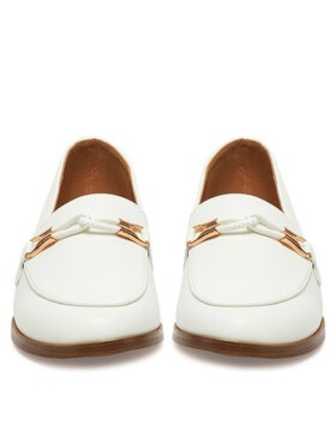 DeeZee Loafersy R8102 Biały