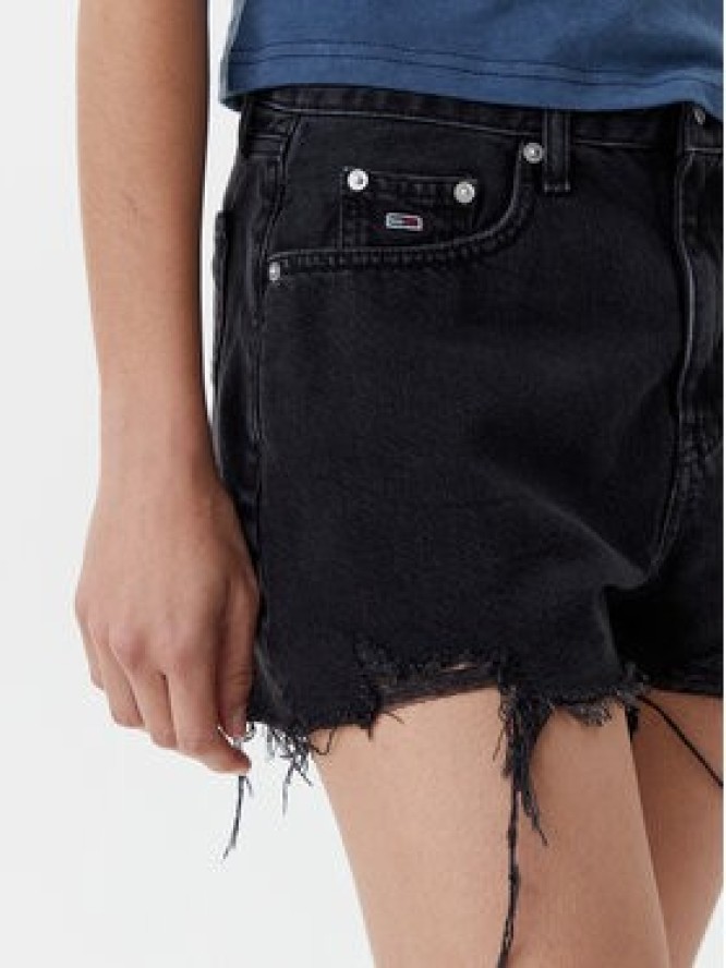 Tommy Jeans Szorty jeansowe DW0DW20097 Czarny Regular Fit