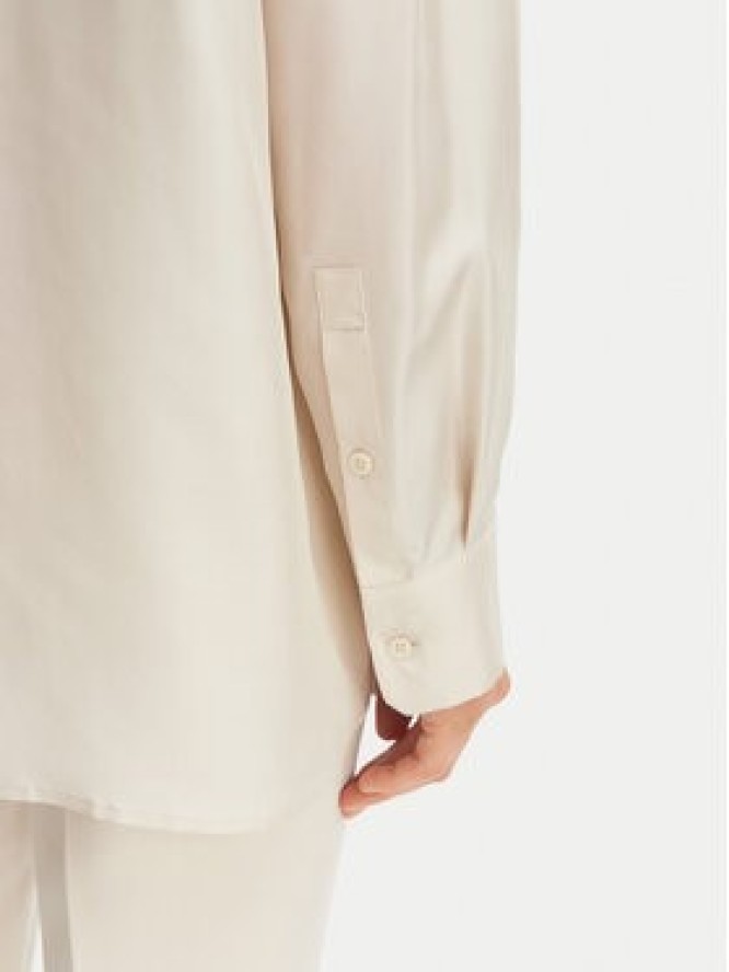 Weekend Max Mara Koszula Ebbri 2615191012 Écru Regular Fit