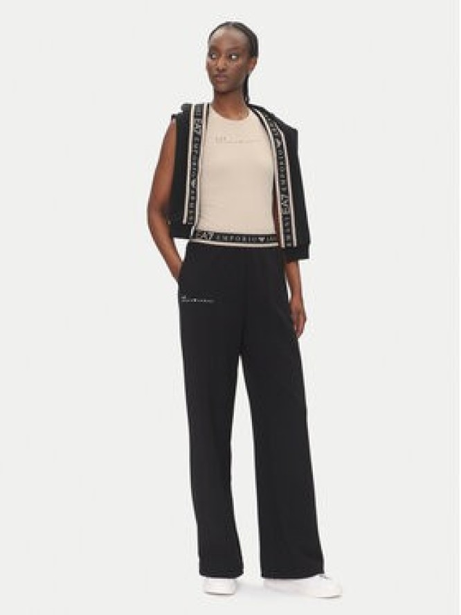 EA7 Emporio Armani Spodnie dresowe 7W000281 AF12501 UC001 Czarny Regular Fit