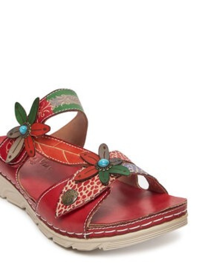 Laura Vita Klapki Dorry 19 Czerwony