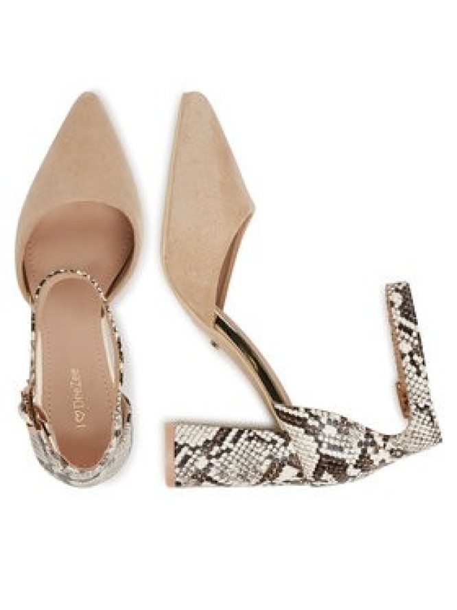 DeeZee Czółenka FERRI1 Beżowy