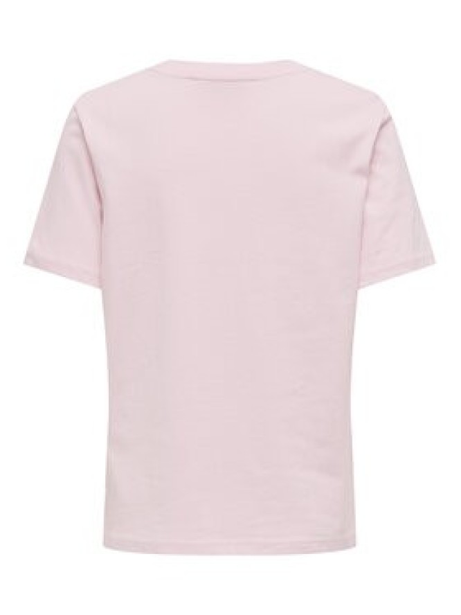 ONLY T-Shirt Monja 15320892 Różowy Regular Fit