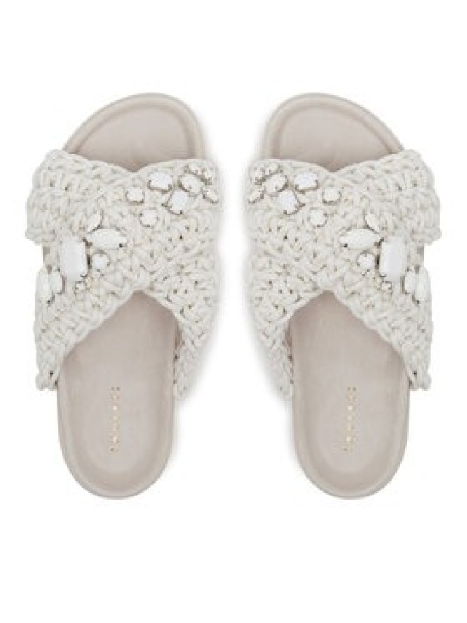 Inuikii Klapki Woven Stones 70104-106 1100 Biały