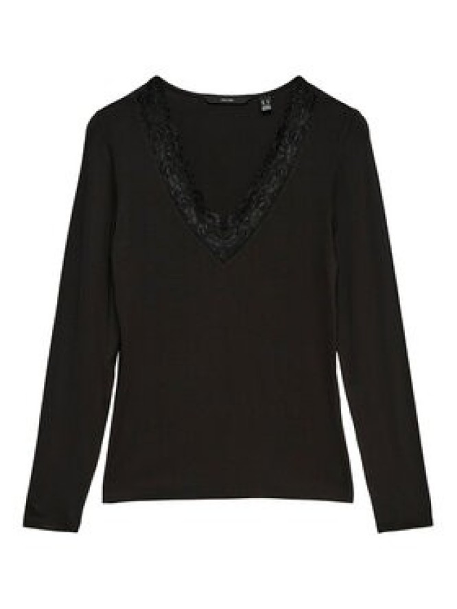 Vero Moda Bluzka Rosa 10298832 Czarny Regular Fit