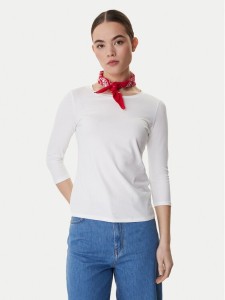 Weekend Max Mara Bluzka Multia 2615971011 Biały Regular Fit