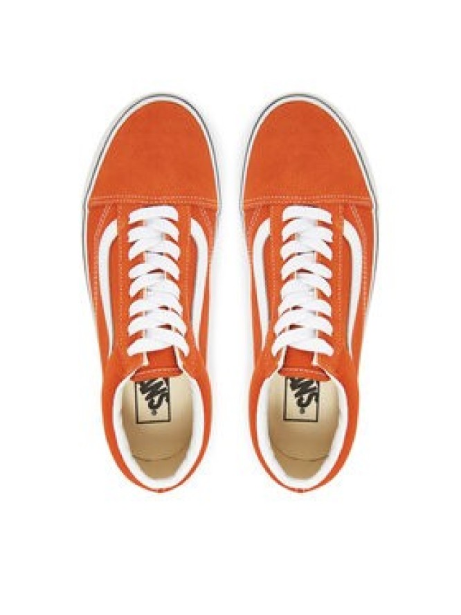 Vans Tenisówki Old Skool VN000D6W52K1 Pomarańczowy