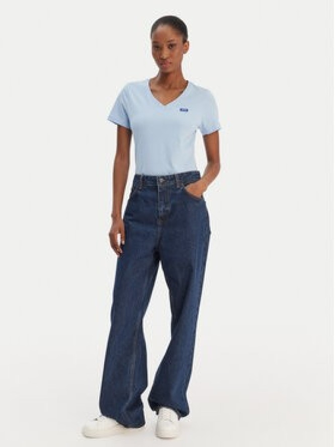 HUGO T-Shirt Classic 50513667 Niebieski Slim Fit