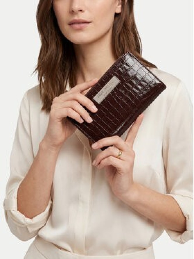 Nine West Portfel CEO-NW-W1-004-AW26 Brązowy ciemny