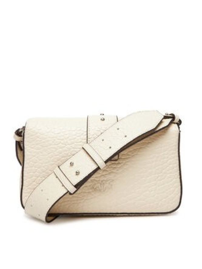 PINKO Torebka Love One Mini Slouchy Fl Al 25-26 PLTT 104340 A2JU Écru