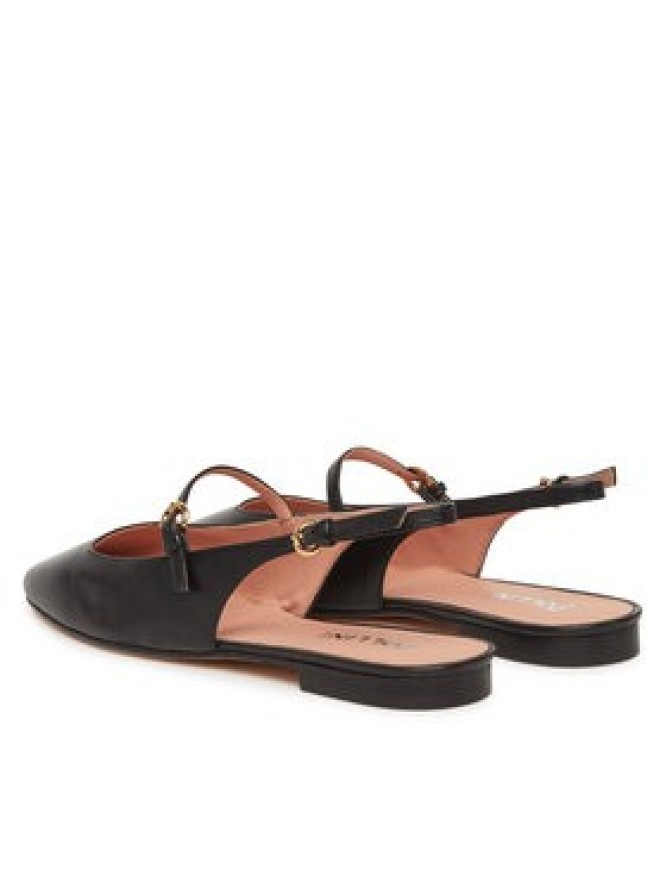 Pollini Sandały SA11031C1MTE0000 Czarny