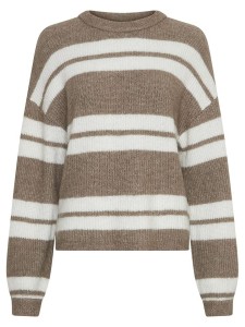 MOSS COPENHAGEN Sweter w kolorze biało-beżowym rozmiar: L/XL