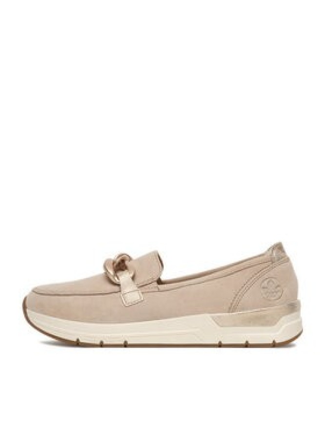 Rieker Półbuty 58944-60 Beżowy