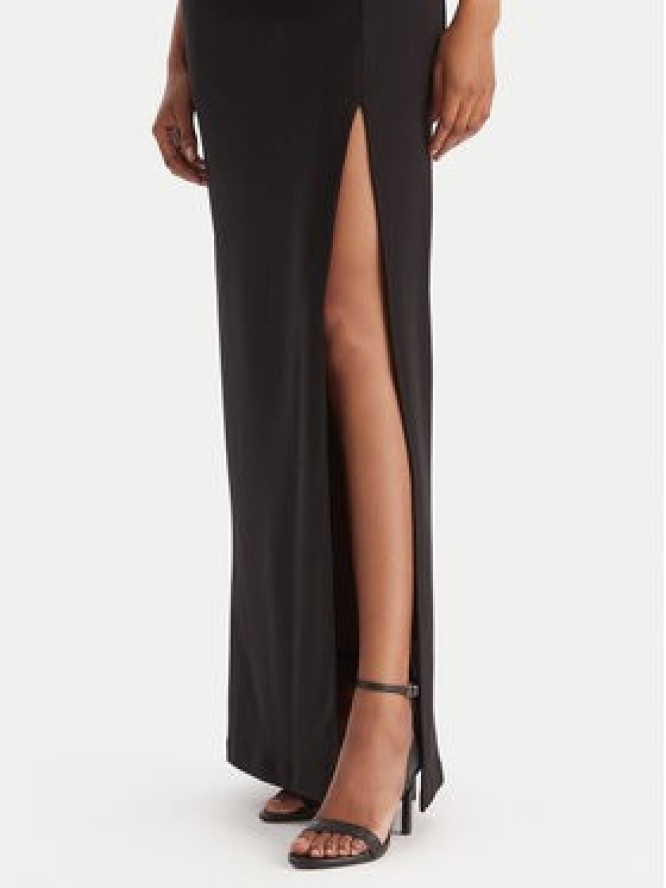 Eleh Sukienka wieczorowa EFW250217 Czarny Regular Fit