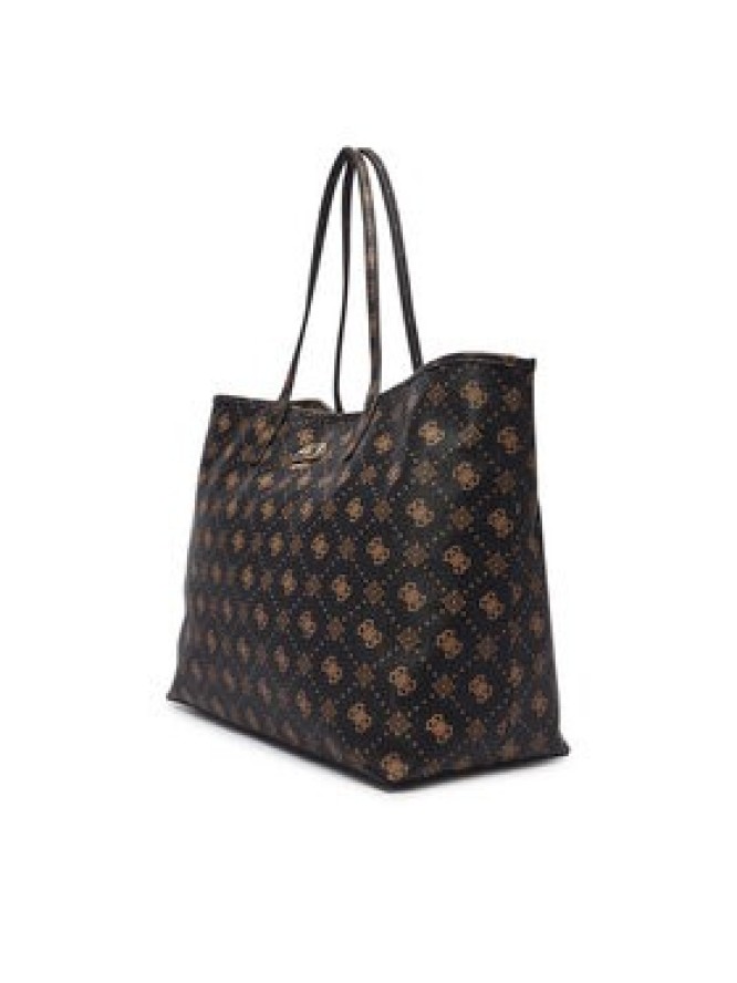 Guess Torebka Emelie Logo HWGP99 28240 Brązowy