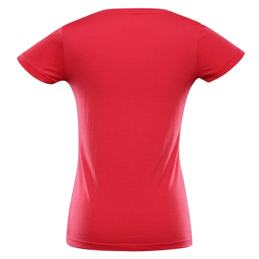 Koszulka damska z wełną merino Alpine Pro Woolena 3