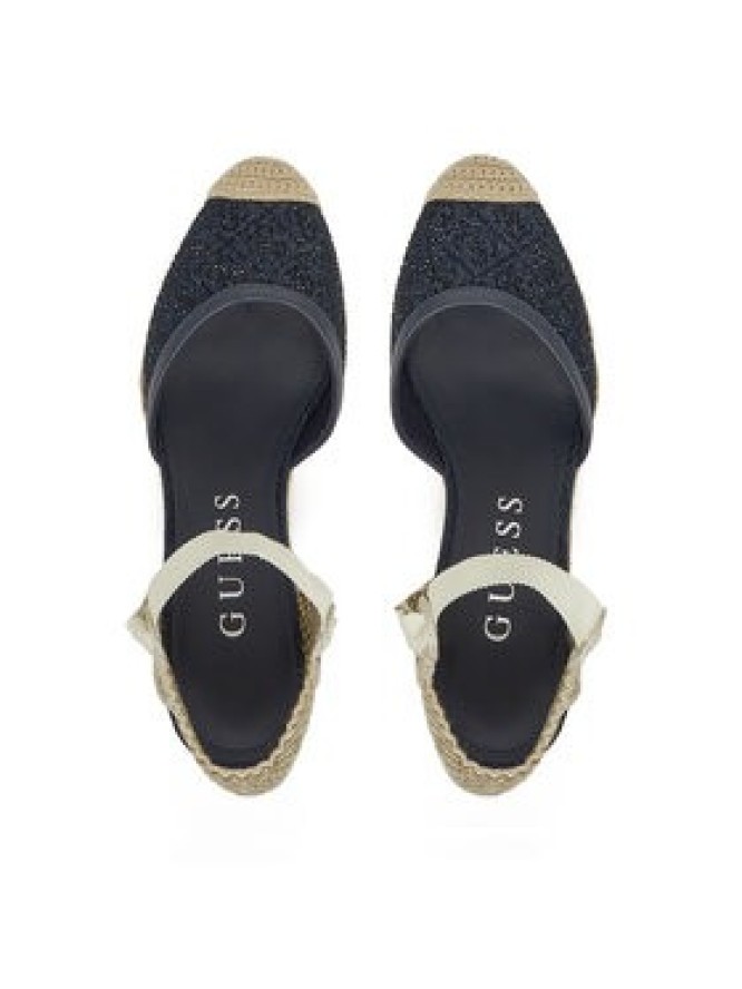 Guess Espadryle FLJCRN DEN04 Granatowy