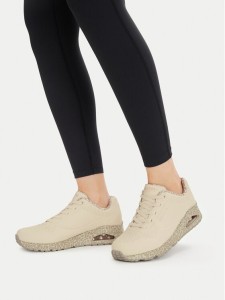 Skechers Sneakersy Uno - Safari Time 155412/WHLD Beżowy