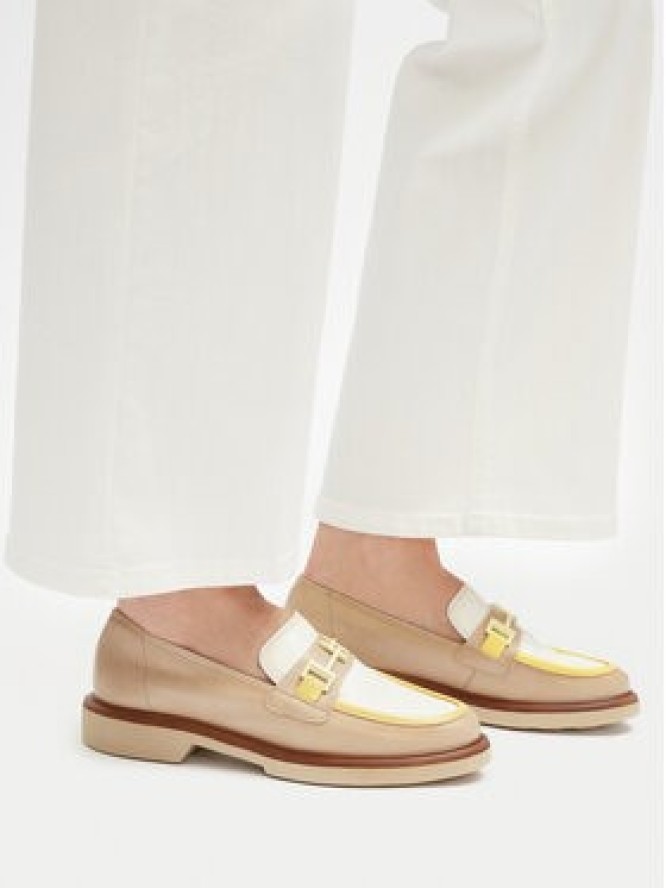 Hispanitas Loafersy CHV254066 Beżowy