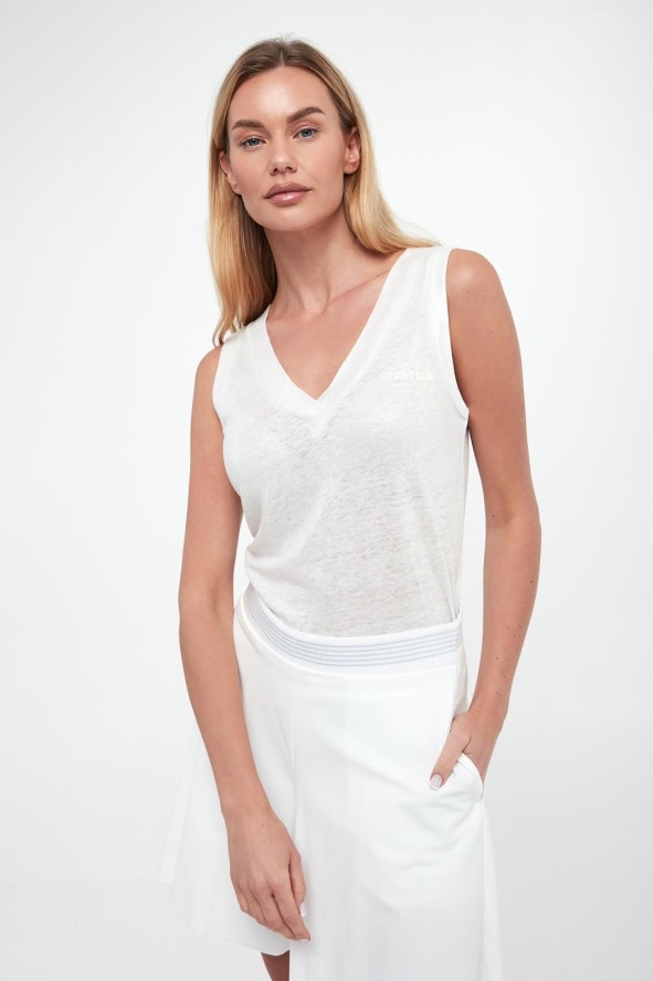 Top damski lniany SPORTALM