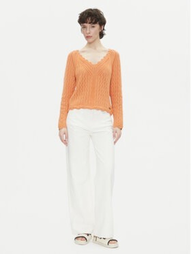 Pepe Jeans Sweter Olya PL702288 Pomarańczowy Regular Fit