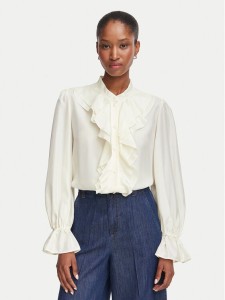 Marella Koszula Caldaia 2623116151 Biały Regular Fit