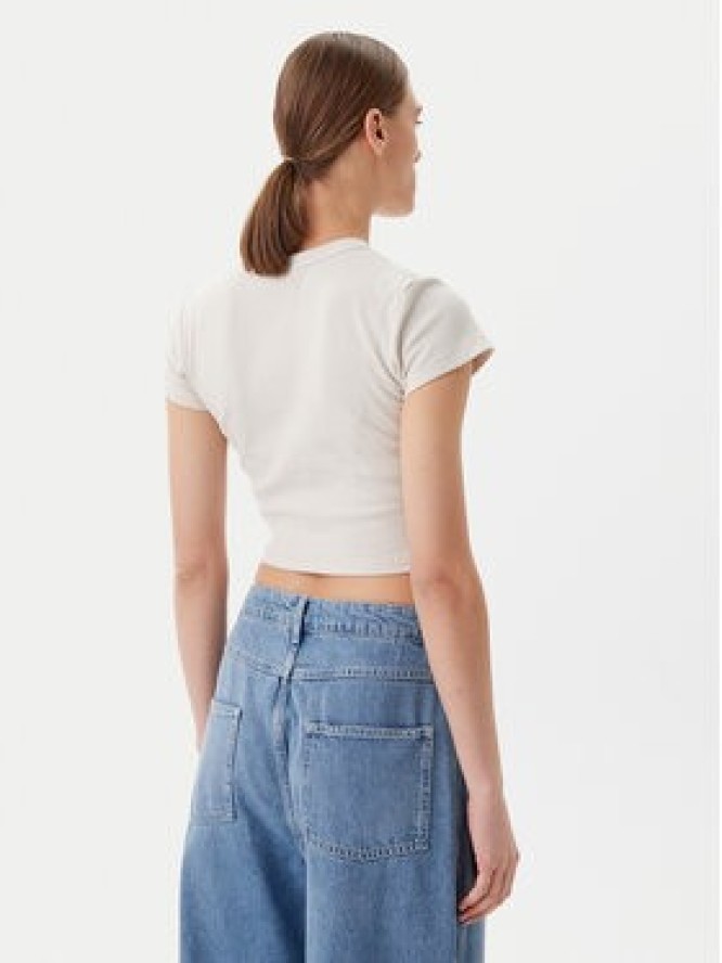 Element T-Shirt ELJKT00117 Beżowy Slim Fit