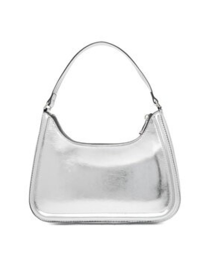 Calvin Klein Torebka Bold Ck Metallic Shoulder Bag LV04F3332G Srebrny