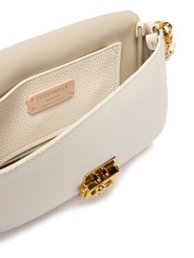 Coccinelle Torebka U4K Coccinelle C-Me Lock E5 U4K 52 01 01 Écru