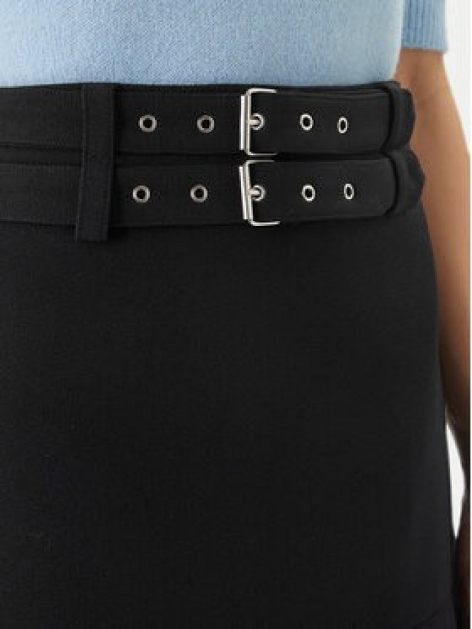 Morgan Spódnica mini 251-JANO Granatowy Regular Fit