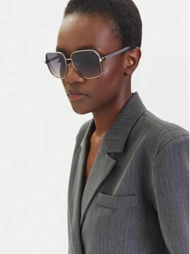 Guess Okulary przeciwsłoneczne GU00107 Złoty