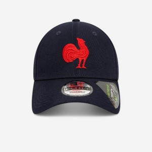 Czapeczka kibica reprezentacji Francji w rugby „XV de France” New Era